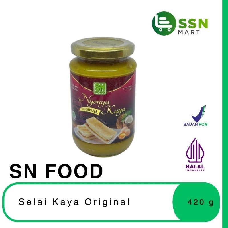 

SSNMart SN Food Selai Kaya Original 420g