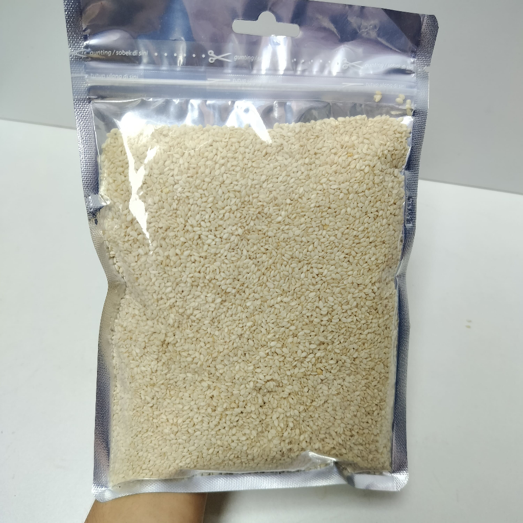 

BIJI WIJEN PUTIH | WHITE SESAME SEED NATURAL PREMIUM ORIGINAL