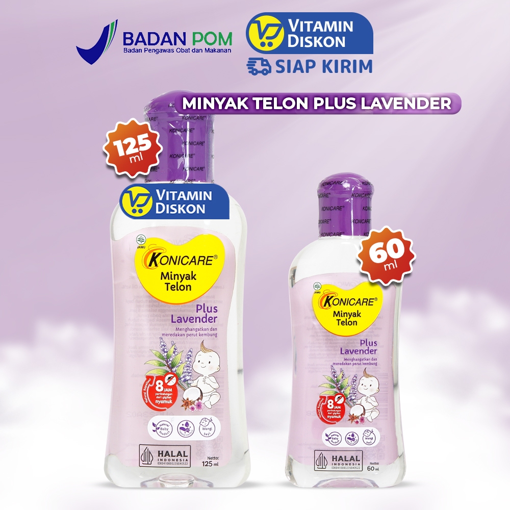 KONICARE MINYAK TELON PLUS LAVENDER