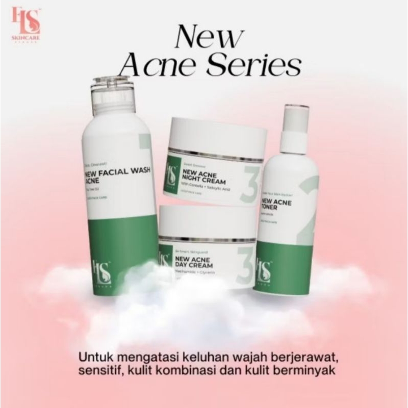 Paket perawatan wajah berjerawat LS Skincare