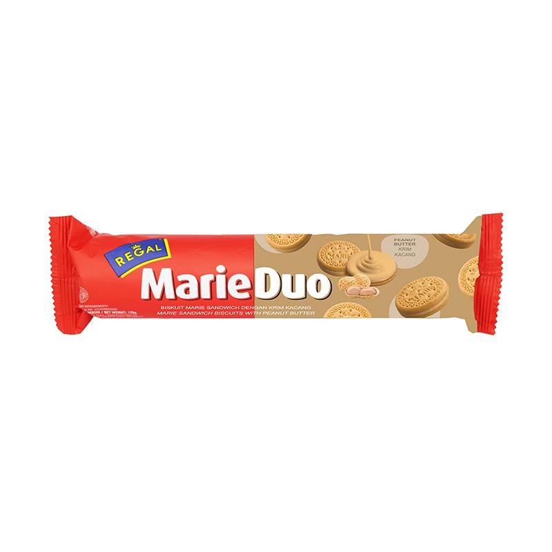 

REGAL MARIE DUO BISC PEANUT 100 GR 8993039242614