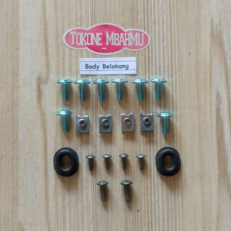 Baut Cover Body Bodi Belakang Honda CBR 150 old / Lama CBU Thailand