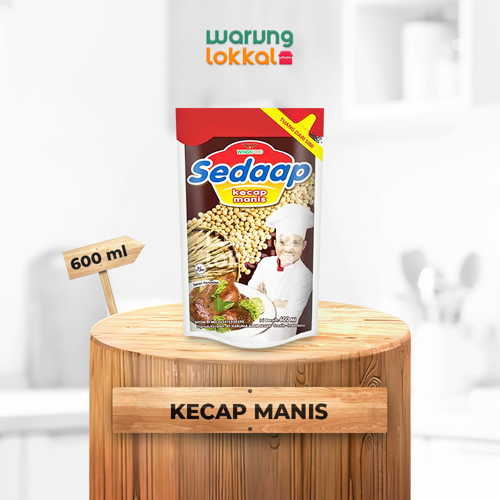 

Sedaap Kecap Manis 600ml - Warung Lokkal