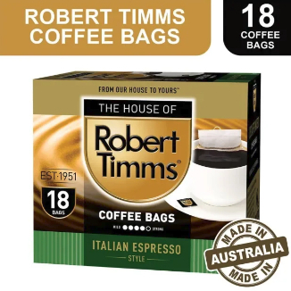 

Robert Timms Coffee Bags Italian Espresso