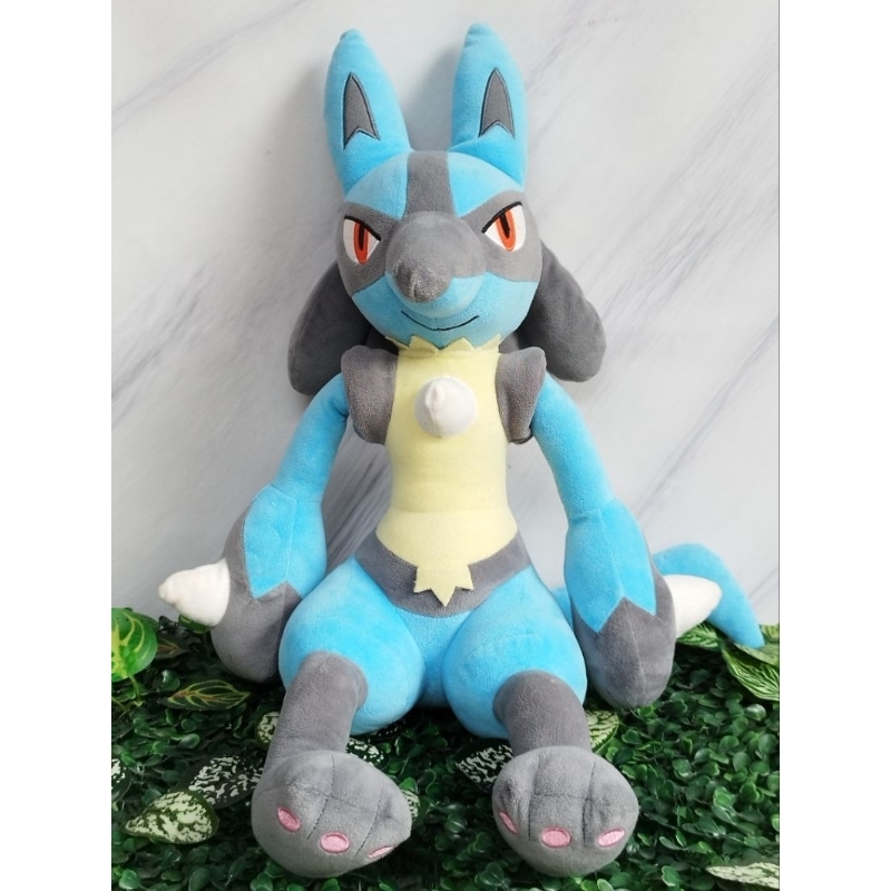 Boneka Plush Pokemon [ Lucario ] Size Jumbo Original Banpresto Big Plush