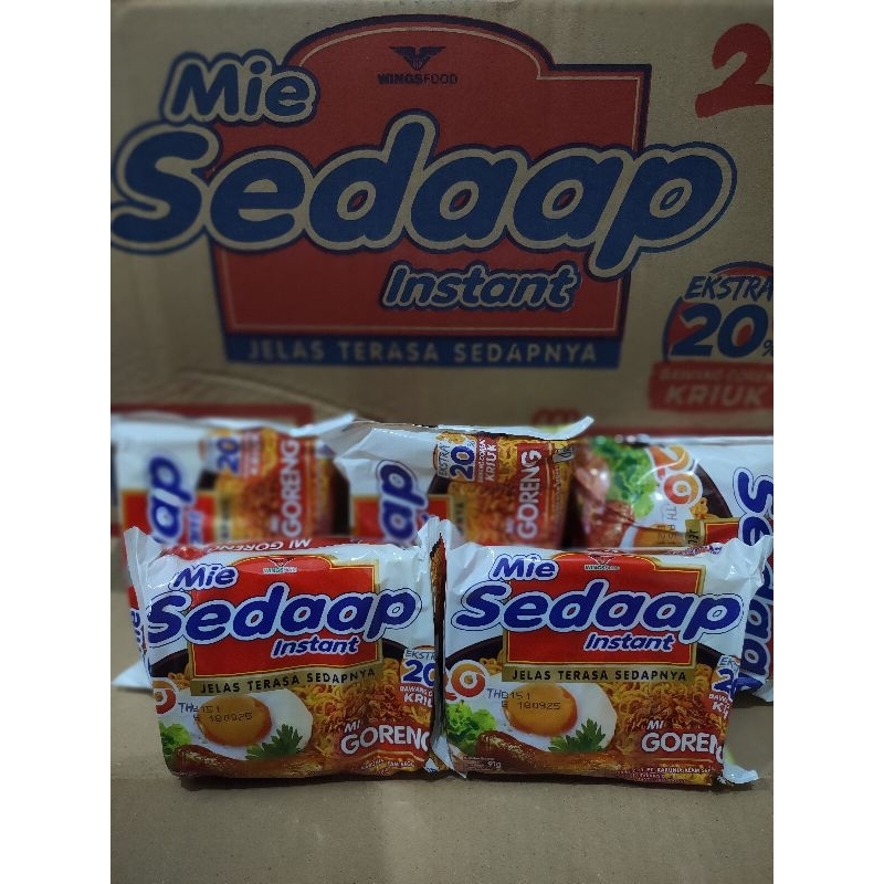 

Mie Instan Sedaap Goreng 91gr.