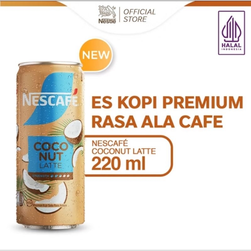 

NESCAFÉ MINUMAN KOPI RASA COCONUT LATTE 220ml