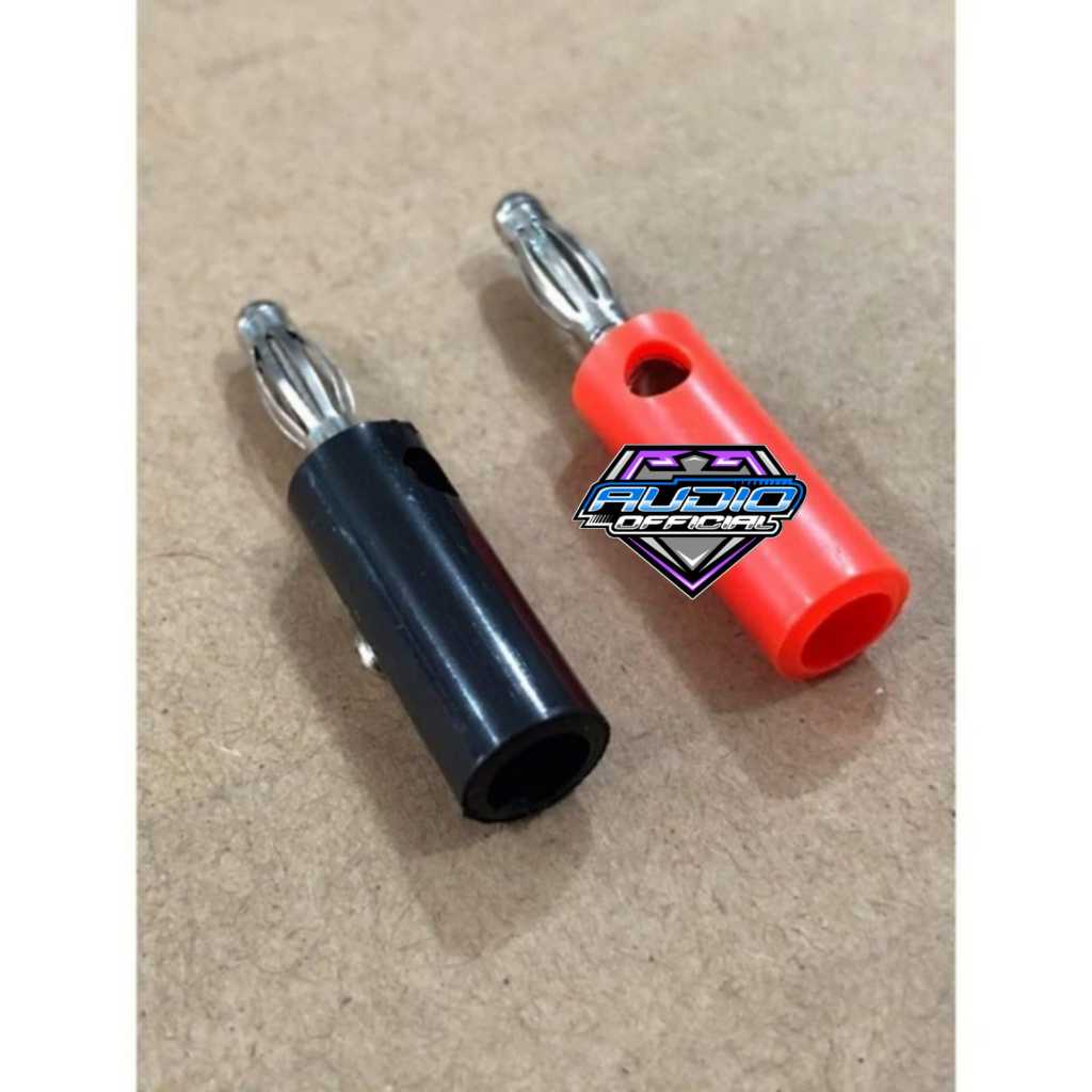 Jack Banana Plug MALE / Terminal 4mm Binding Post Speaker Connector