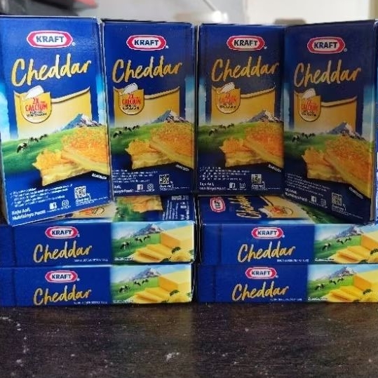 

Keju kraft cheddar 150gr / Keju Premium / Cheese