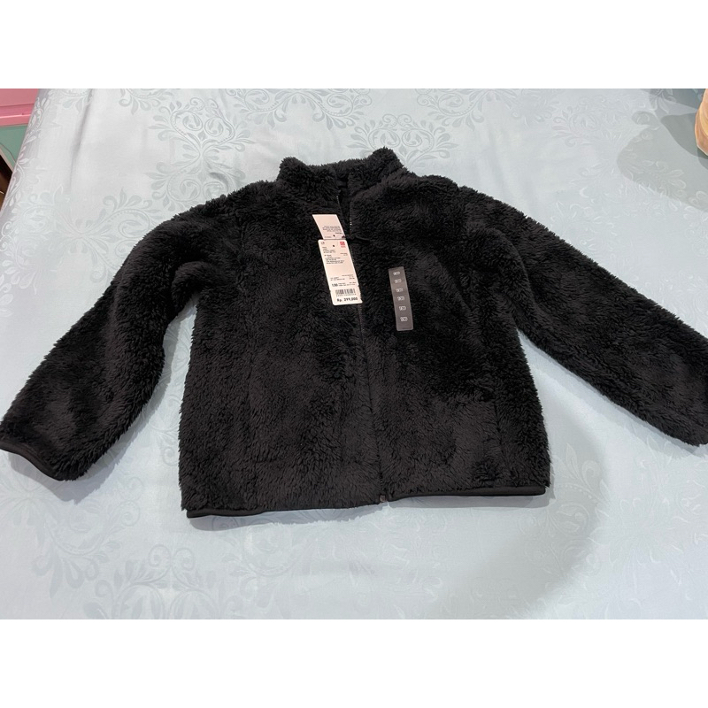 Jaket Lembut Anak Fleece Uniqlo