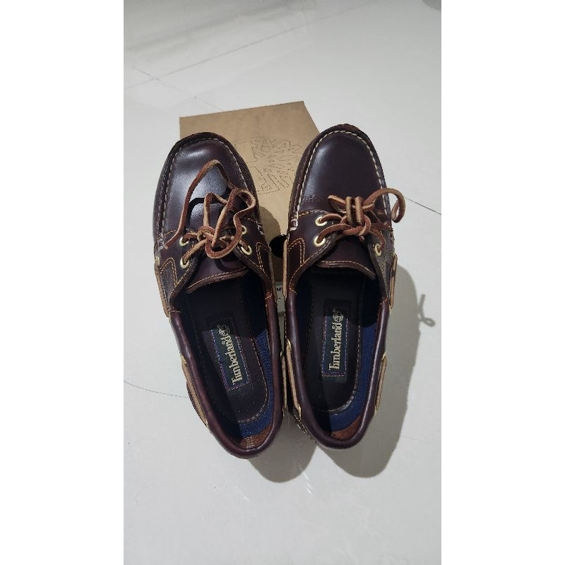 sepatu timberland women size 6 boat shoes