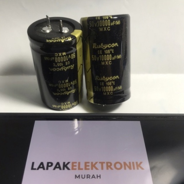 ELCO RUBYCON 10000UF 50V ASLI ORIGINAL