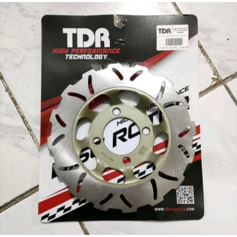 Disc Cakram Depan TDR racing Kharisma Karisma Supra X 125 Cekung