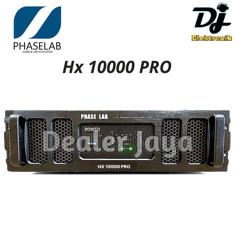 Power Amplifier Phaselab HX 10000 PRO / HX10000 PRO - 2 channel Phase Lab