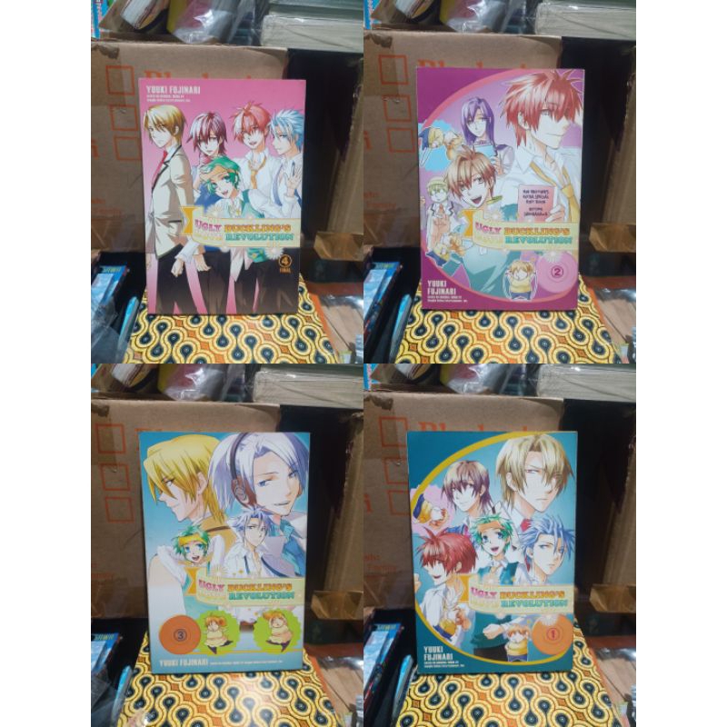Komik manga impor ugly duckling's love revolution 1,2,3,4 end / komik manga impor ugly duckling's lo