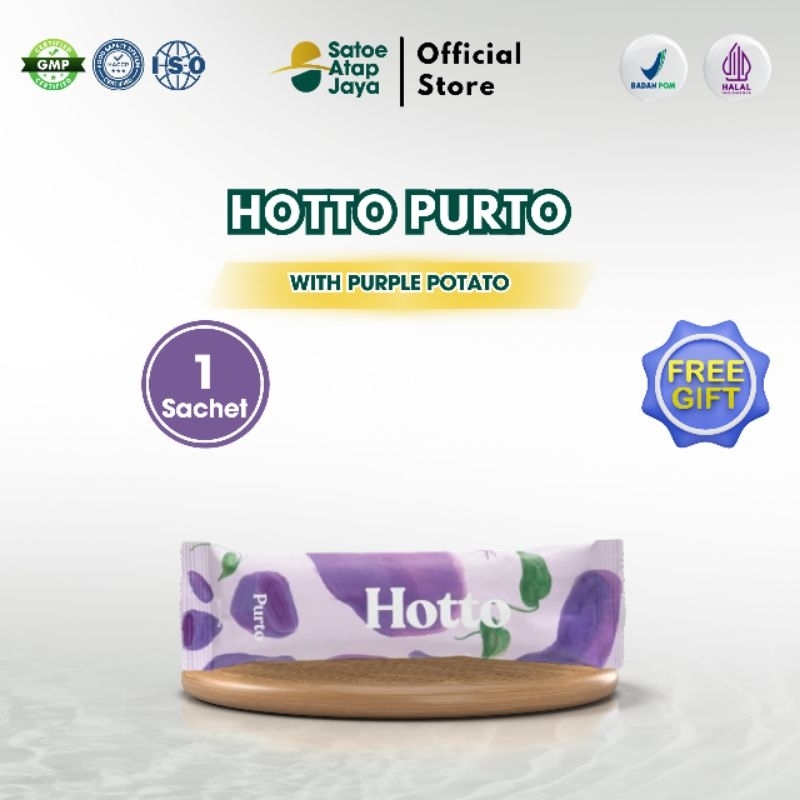 

HOTTO PURTO MULTIGRAIN WITH PURPLE POTATO UBI UNGU ECERAN