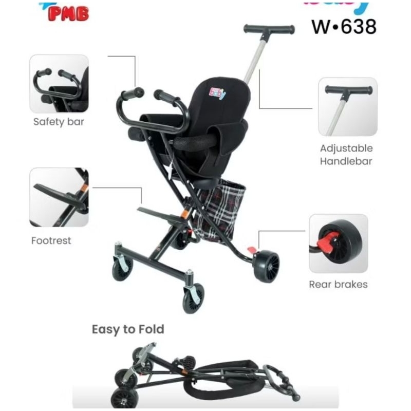 STROLLER JALAN / STROLLER JALAN JALAN / STROLLER MAGIC / STROLLER MALL PULL OUT / STROLLER 4 RODA / 