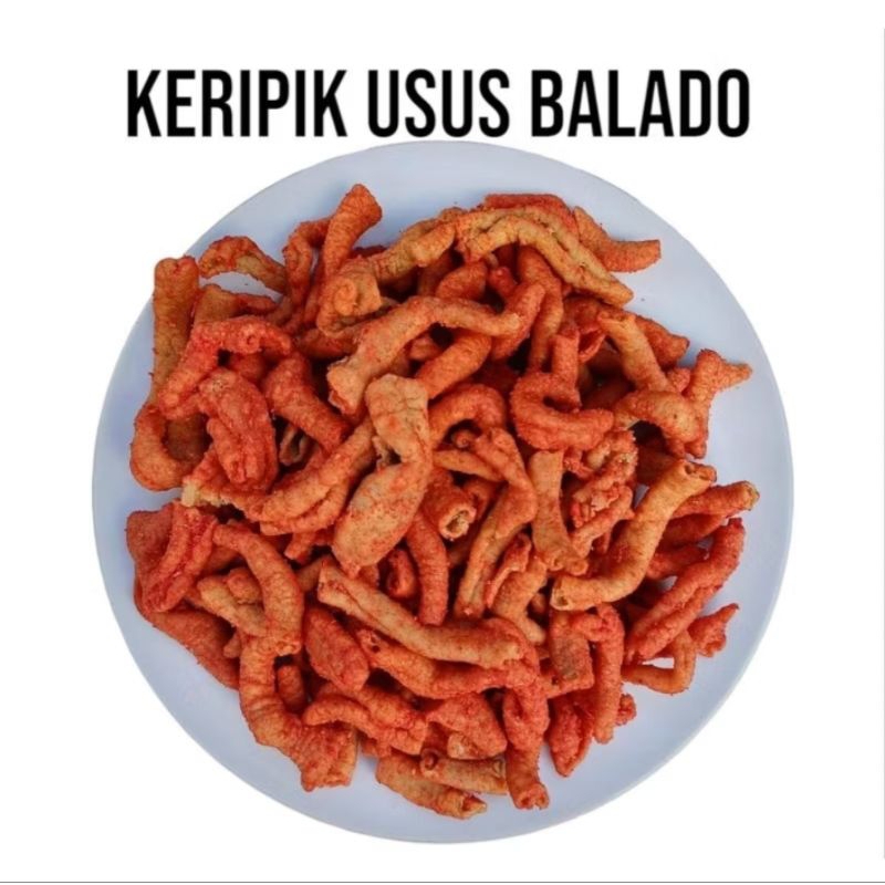 

KERIPIK USUS PEDAS 500Gr