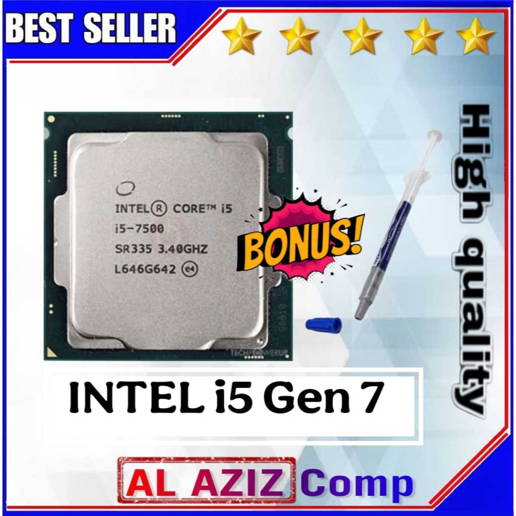 Processor Intel Core i5 7400 i5 7500 i5 7600 i5 7400T i5 7500T i5 7600T i5 7600K Free Pasta