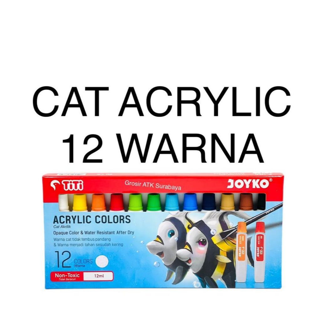 

Acrylic Colors Joyko ACC-12ML-12 SF6