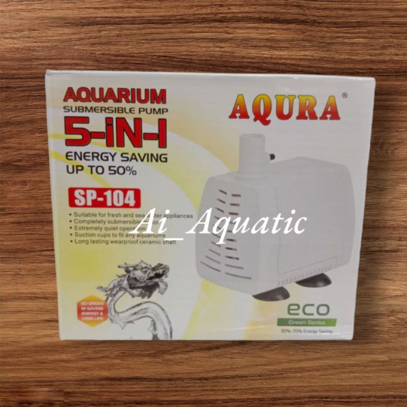 Aqura sp-104 pompa akuarium 5-in-1
