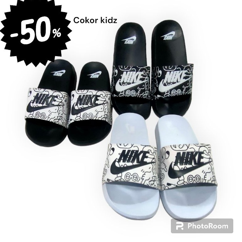 KODE D42L promo size 31  43 sandal anak sandal slop sandal premium sandal santai sandal slide pailon