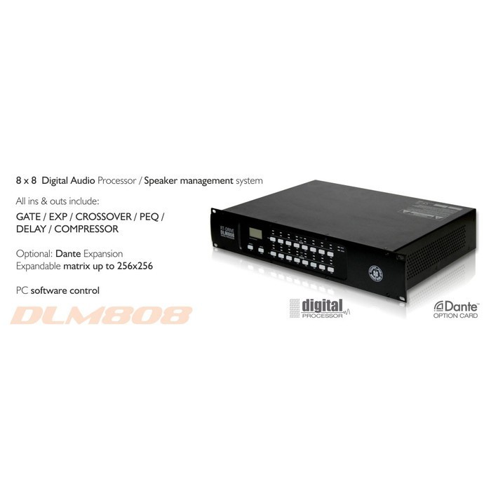 MANAGEMENT SPEAKER DLMS TOPP PRO DLMS 808 DIGITAL / DLMS808 DIGITAL RT DRIVE – ORIGINAL