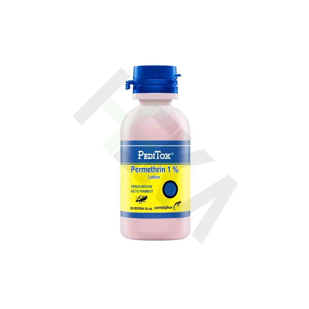 Peditox Lotion Permethrin 1% Obat Kutu Rambut 50 ml [Majapahit]
