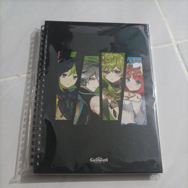 

GENSHIN IMPACT OFFICIAL MERCH NOTEBOOK BUKU