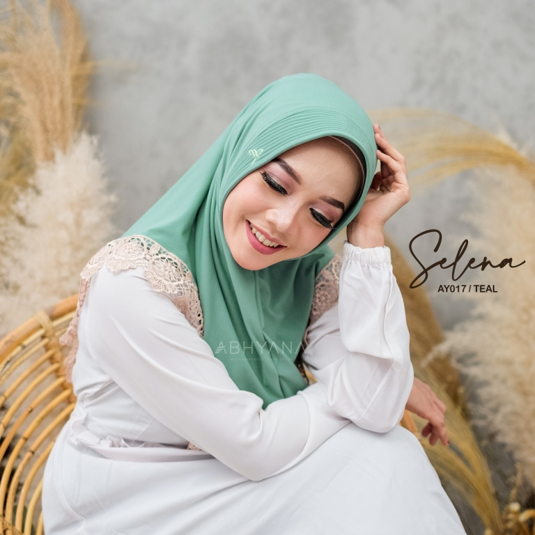 Hijab instan renda jilbab renda prada SELENA