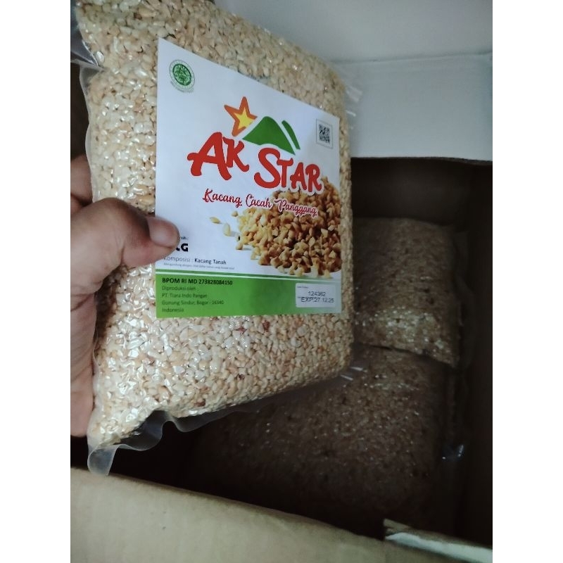 

Kacang oven cacah Ak star