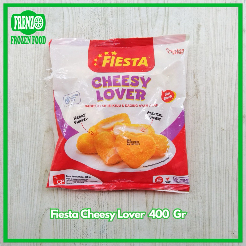 

Fiesta Nugget Cheese Lover 400 Gr