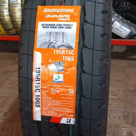 Bridgestone 195 R15C Duravis R624 Ban Hiace Escudo Sidekick - Bridgestone Duravis