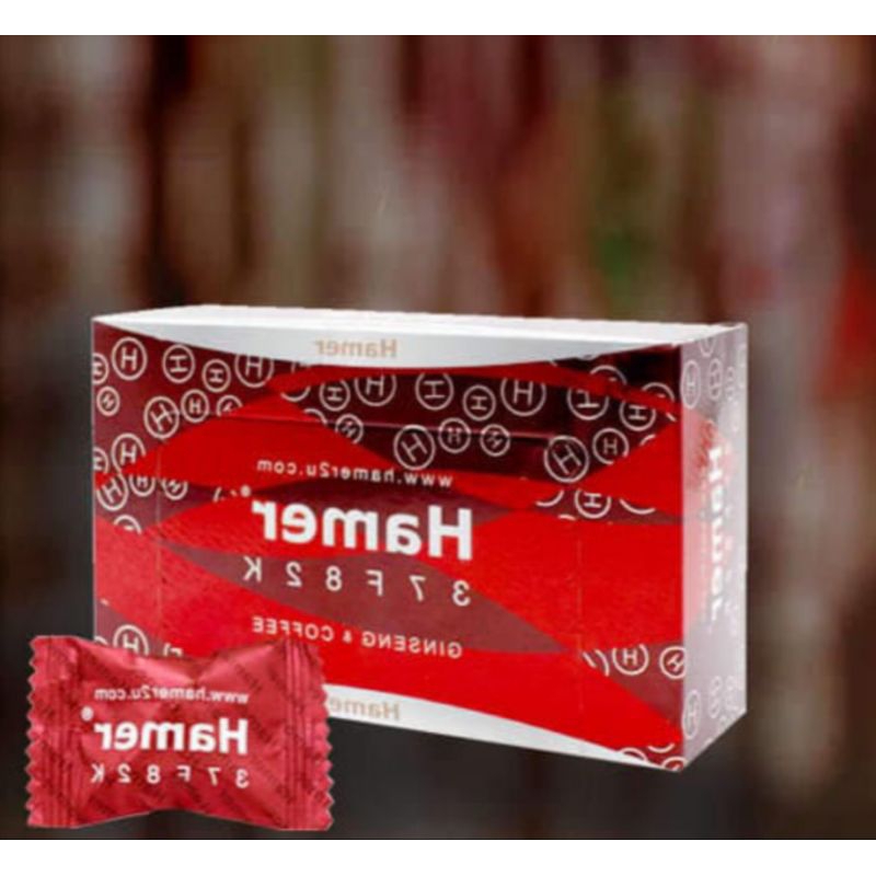 

1 Box -Ha m mer Original Permen Ginseng Coffee