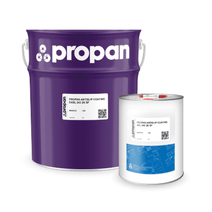 CAT PELAPIS LANTAI KERAMIK MARMER EPOXY ANTI SLIP COATINGS EASL-243-2K-SF 1KG SET