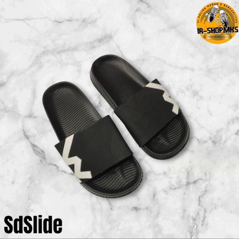 Sandal Slide Casual / Sandal Distro Sol Tembus