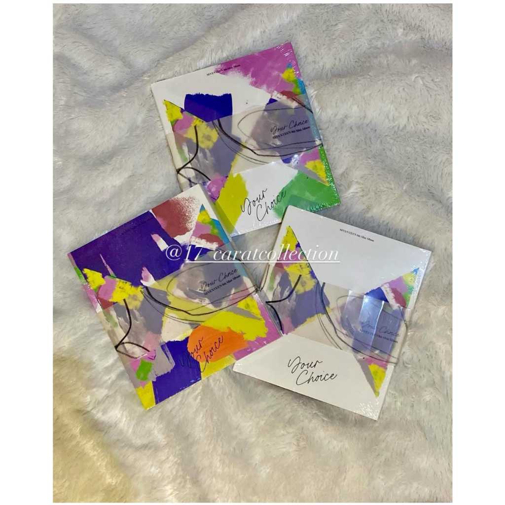 SEVENTEEN ALBUM YOUR CHOICE (SEALED)