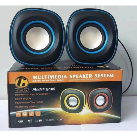SPEAKER SALON MINI MULTIMEDIA G-105 FOR KOMPUTER & LAPTOP KABEL