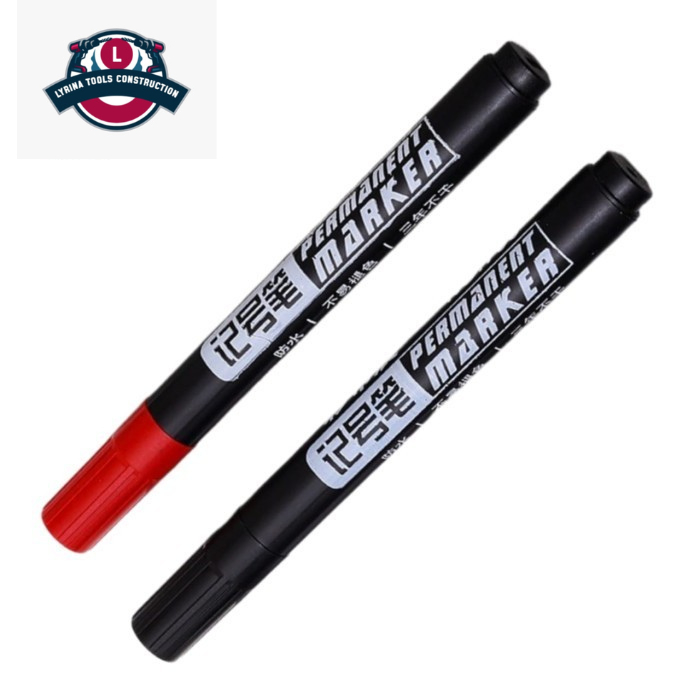 PERMANENT MARKER/ SPIDOL PERMANEN / SPIDOL WARNA MERAH