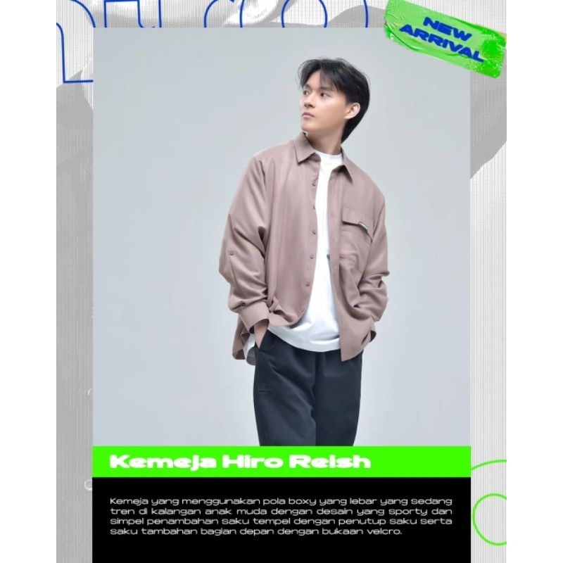 Rabbani-Kemeja Hiro Reish-Kemeja Pria