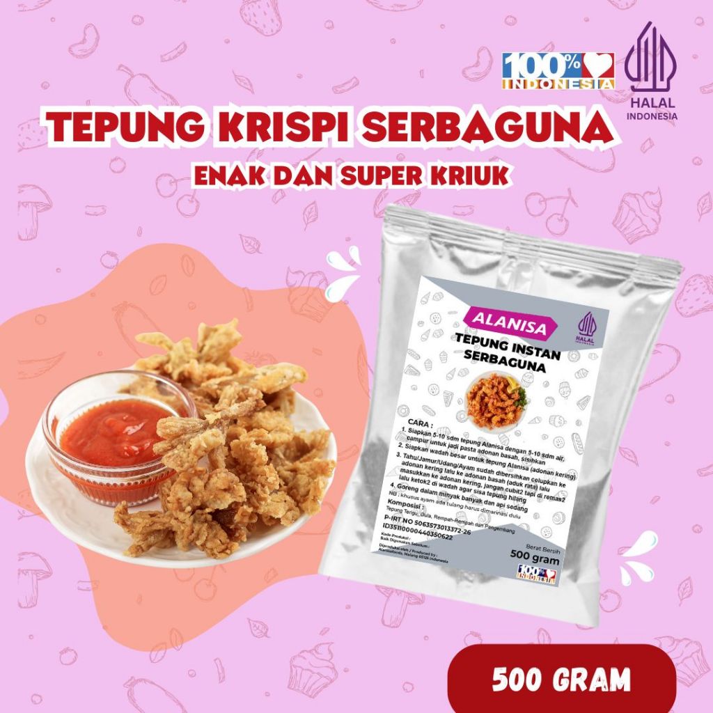 

TEPUNG SERBAGUNA 500GR PRAKTIS!!