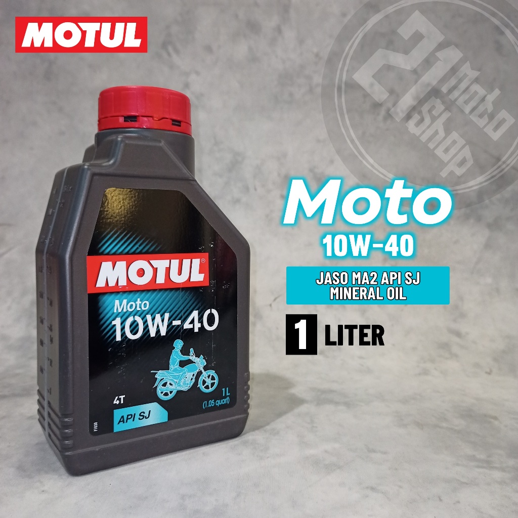 MOTUL Moto 4T 10W 40 Oli Motor MOTUL Moto 4T 10W40 Mineral Oil