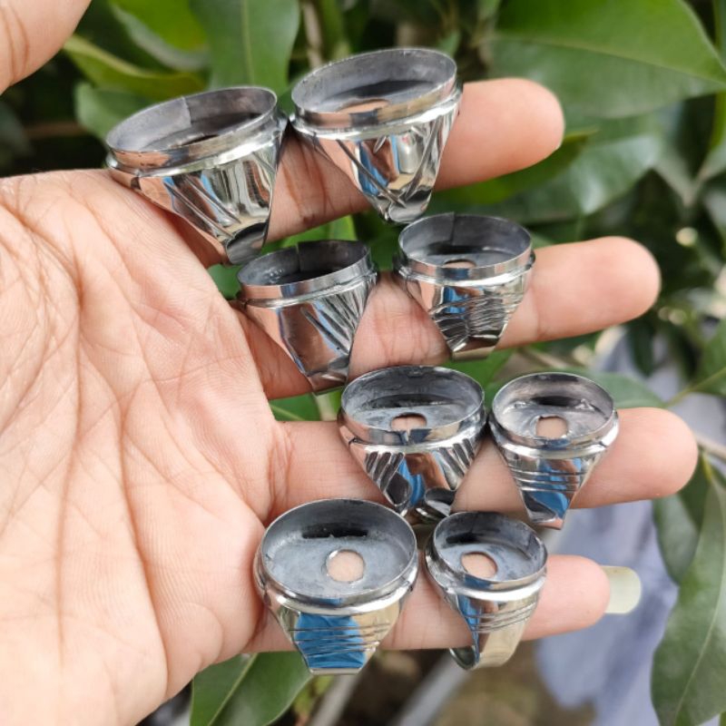 20 PICS SATU KODI EMBAN MONEL RING MONEL