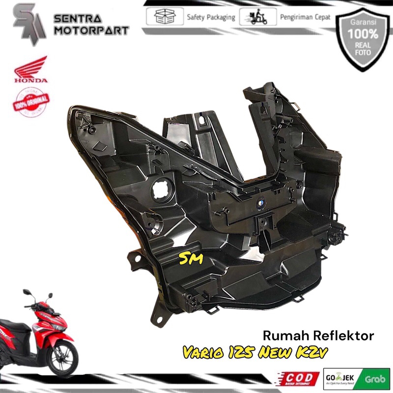 Rumah housing batok reflektor lampu vario 125 2023 K2V original stanley