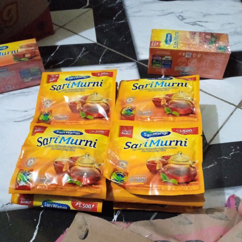 

teh sarimurni saset isi 12