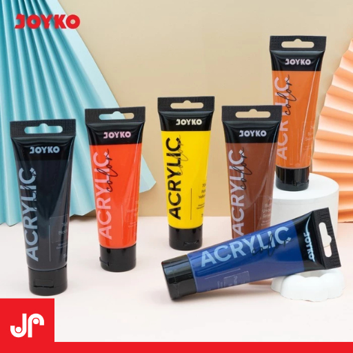 

JOYKO ACRYLIC COLOR ACC-B75 75ML / CAT AKRILIK LUKIS GAMBAR / PAINTING ART/ ACRYLIC TUBE