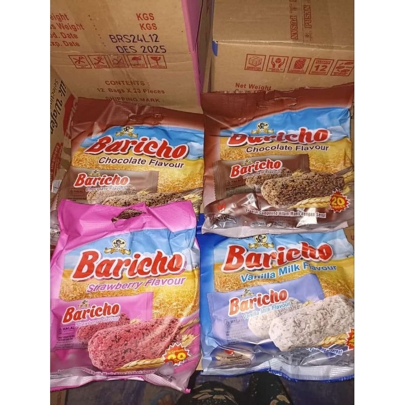 

baricho rasa coklat dan stroberi