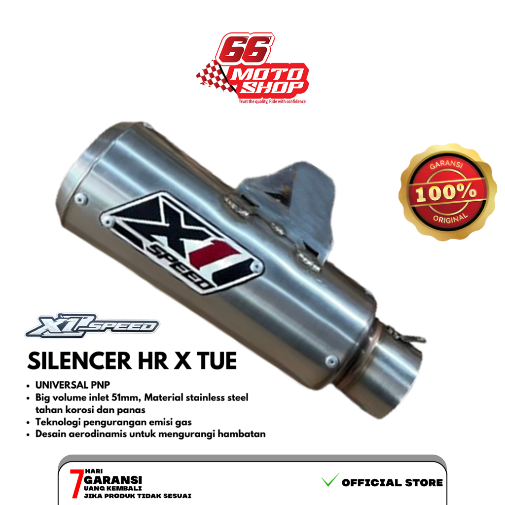 SILINCER ORIGINAL X1 SPEED HR X TUE