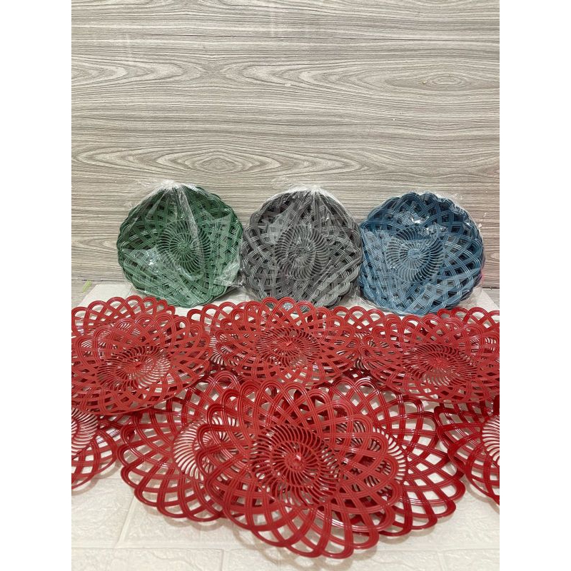 PIRING PLASTIK ROTAN KECIL 2226 HARGA PERLUSIN