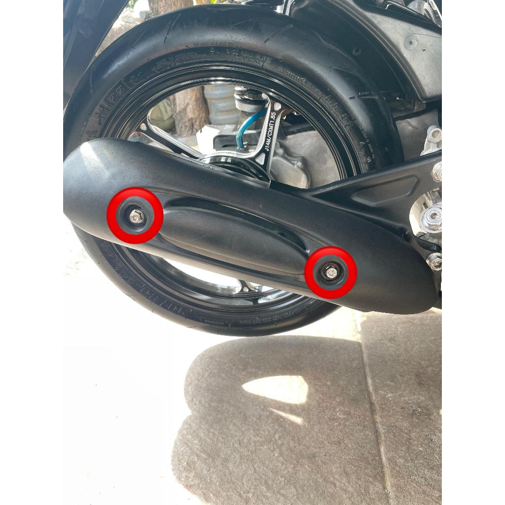 BAUT TAMENG DEPAN ( 2 BAUT ) MODEL 2 KUNCI BEAT ESP NEW,BEAT STREET ESP NEW SCOOPY ESP NEW TAHUN 201